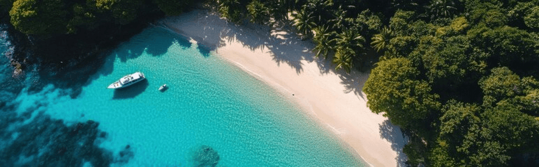 Aerial view of Varadero resorts and sea