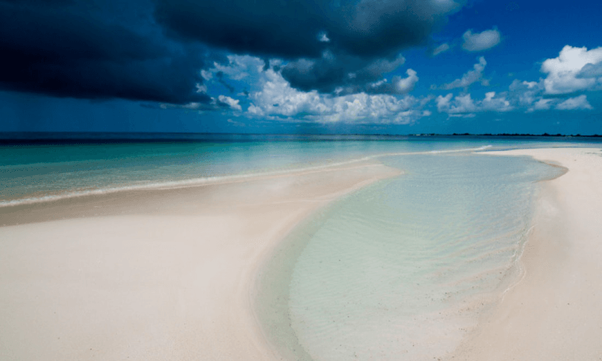 Varadero beach and turquoise water